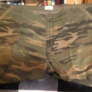 Camo Cargo Shorts